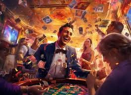 Ilustrasi permainan slot online yang seru dan interaktif